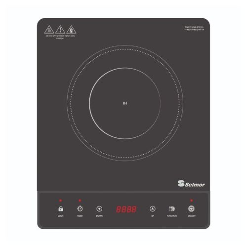 כירה אינדוקציה דיגיטלית 2000 וואט Selmor SE-7121