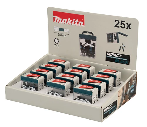 מארז ביטים - מקיטה T40 BLACK 25 - MAKITA 