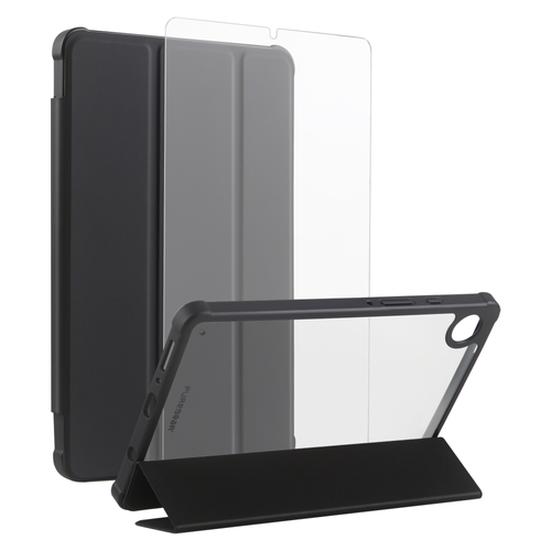 כיסוי ספר ומגן זכוכית ל- PG Galaxy Tab A9 Plus