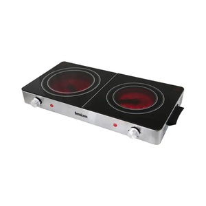 כיריים חשמליות כפולות קרמיות 3000W