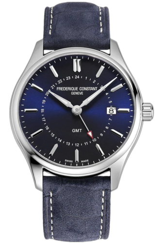 Frederique Constant FC-252NS5B6 GMT שווצרי יוקרתי לגבר