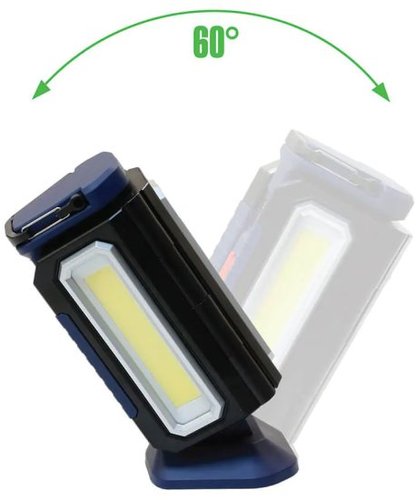 פנס עבודה מניפה נטען Semicom SM-2430 15W - גוון תאורה 6000K