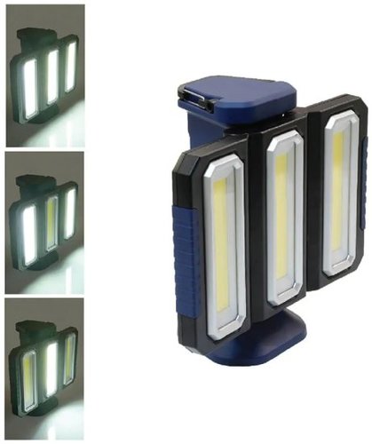 פנס עבודה מניפה נטען Semicom SM-2430 15W - גוון תאורה 6000K