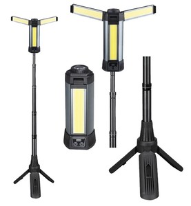 פנס עבודה נטען CCT 29W ועמוד טלסקופי SEMICOM