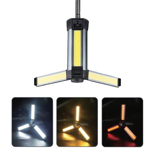 פנס עבודה נטען CCT 29W ועמוד טלסקופי SEMICOM