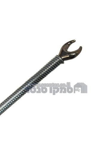 קפיץ ביוב לפתיחת סתימות 10 מטר 2 ידיות עץ ZM