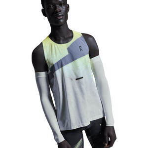 גופיית ריצה On Running Race Singlet Limelight " Glacier