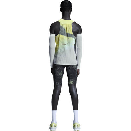 גופיית ריצה On Running Race Singlet Limelight 
