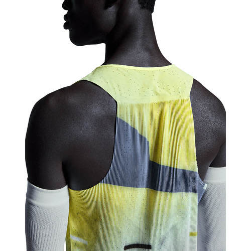 גופיית ריצה On Running Race Singlet Limelight 