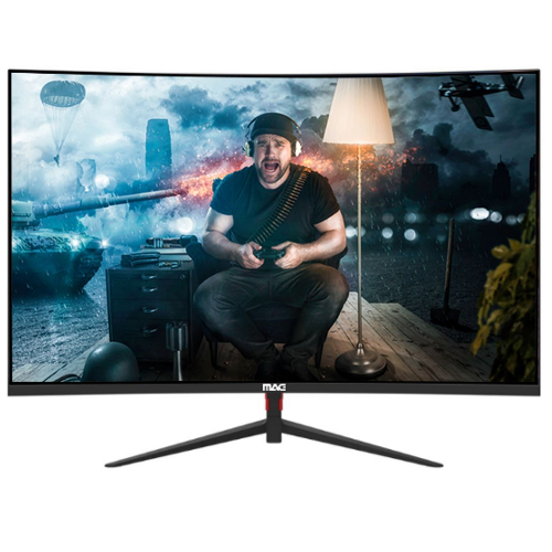 מסך מחשב מאג MAG 23.8” Curved FHD Gaming monitor CM24Y