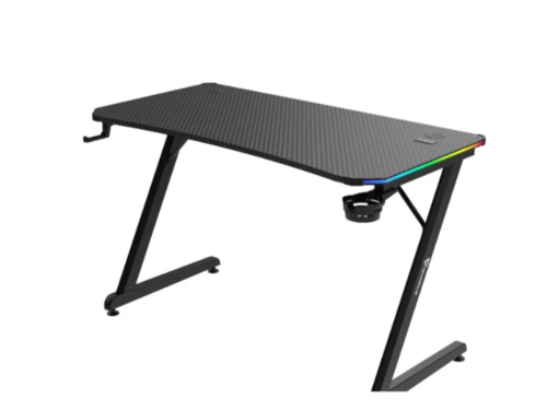 שולחן מחשב גיימינג SCORPIUS DESKPRO-HJ120 120cm עם תאורת ARGB 
