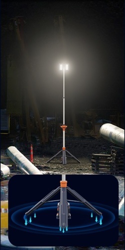 TL-300 מגדל תאורה נייד חשמלי ונטען