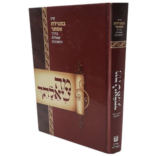מה שאלתך - עיון במגילת אסתר