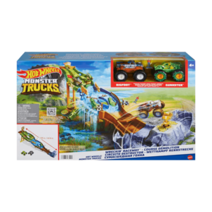 HOT WHEELS מסלול מרוץ מונסטר טראק בהשראת מרוצי הדאון היל