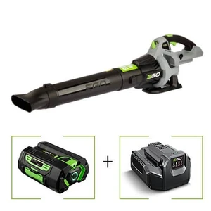 מפוח עלים נטען Brushless 56V + סוללה 2.5Ah ומטען דגם LB5301E יצרן EGO