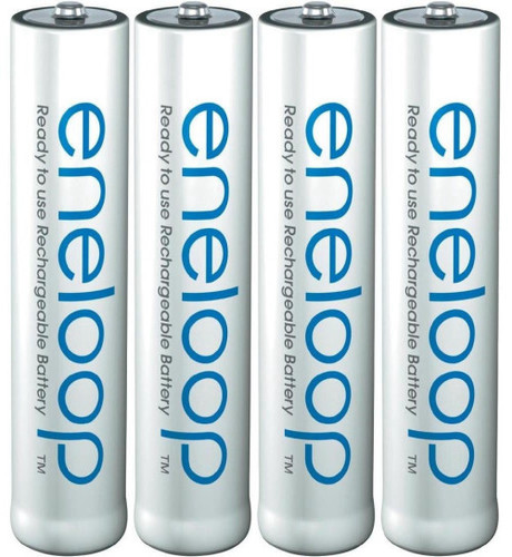4 סוללות נטענות Panasonic eneloop AA 2000mAh Hahnel