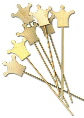 12 שרביט קסמים כתר מעץ