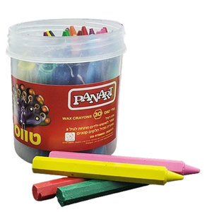 30 צבעי טווס עבים בכוס
