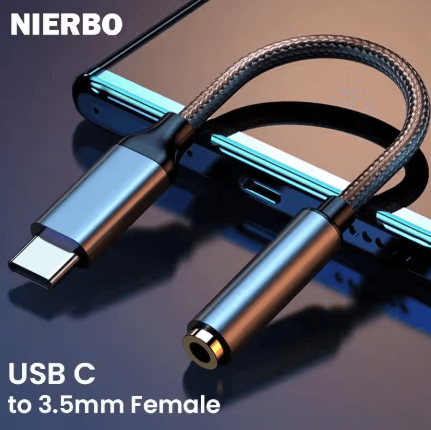 מתאם PL 3.5mm נקבה ל USB Type C זכר