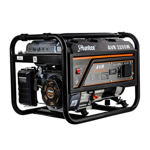 גנרטור 3200W הנעה אלקטרונית ומייצב מתח AVR דגם 101001-003 האנטר Hunter