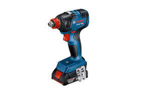מברגה אימפקט + שתי סוללות 18V 4AH ומטען GDX 18V-200 BOSCH