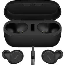 אוזניות אלחוטיות Jabra Evolve2 Buds, USB-A MS