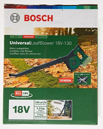 מפוח עלים נטען בוש 18V + מטען וסוללה 2.5HA מבית BOSCH