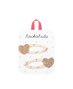 סט סיכות-פרחים ולבבות Rockahula