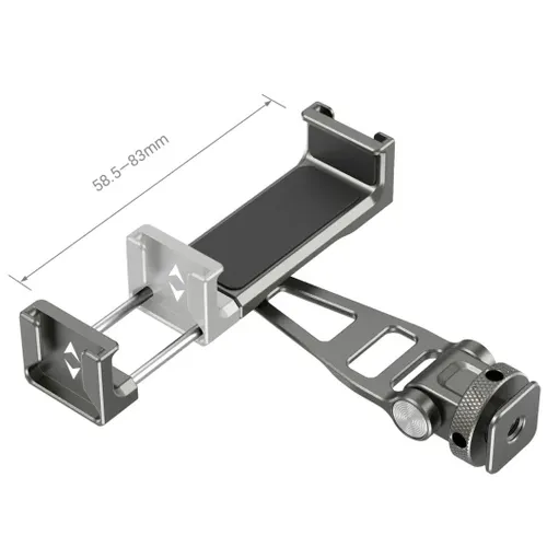 תופסן טלפון למצלמה עם תושבת נעל SmallRig 3559