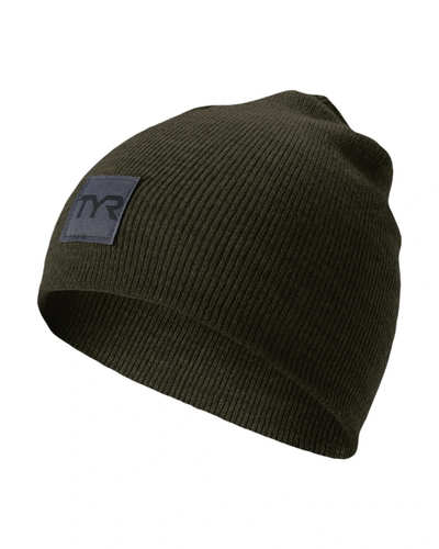 כובע צמר Knit Beanie Olive