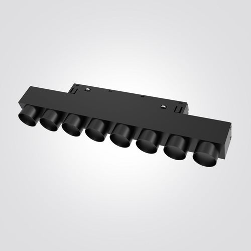 פס 8 עיניים שחור מגנט 3000K|16W|48V
