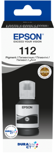 מיכל דיו מקורי שחור EPSON EcoTank 112