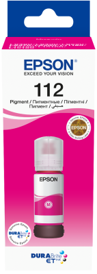 מיכל דיו מקורי אדום EPSON EcoTank 112