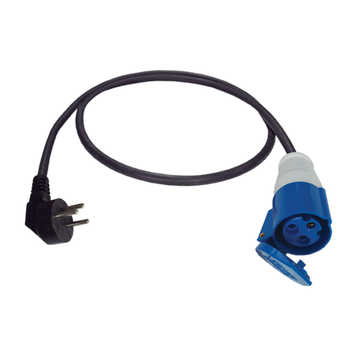 כבל מתאם שקע סיקון (CEE) לתקע ישראלי – פתרון מושלם לחיבורי חשמל