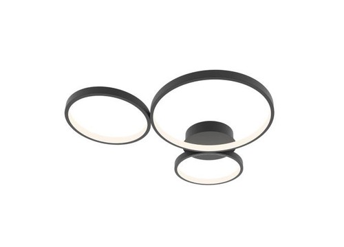 נויה צמודה שחור LED CCT