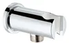 נקודת מים עגולה + מתלה RAINSHOWER גרואה 26658000 ניקל כרום