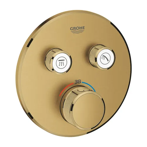 כיסוי 4 דרך SMARTCONTROL מבית גרואה Grohe דגם 29119GN0 בגימור זהב מט.