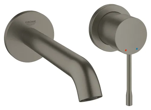 ערכה לברז קיר Essence מבית גרואה Grohe דגם 29192AL1 בגימור גרפיט.