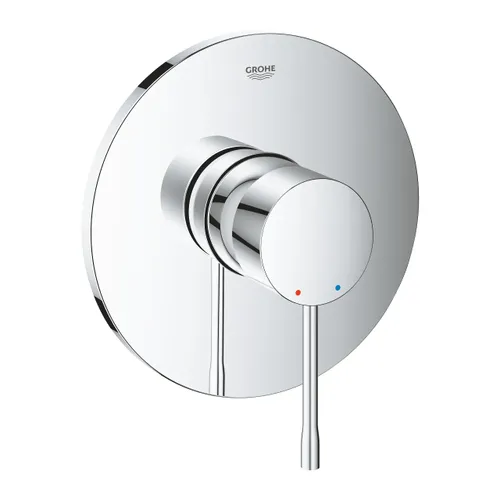כיסוי 3 דרך Essence מבית גרואה Grohe אינטרפוץ למקלחת בגימור ניקל כרום.
