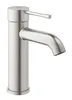 ברז רחצה נמוך גרואה Essence 24172DC1 ניקל מוברש