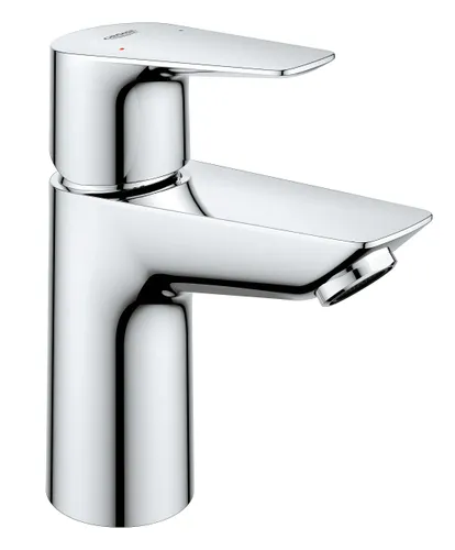 ברז רחצה נמוך גרואה BauEdge 23895001 מבית Grohe בגימור ניקל כרום.