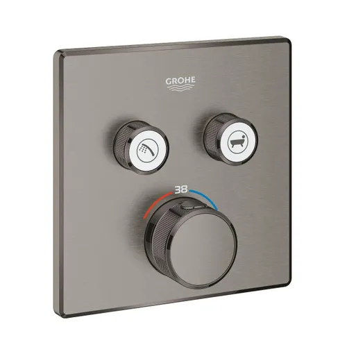 כיסוי 4 דרך SMARTCONTROL מבית גרואה Grohe לדגם 35600000 בגימור גרפיט.