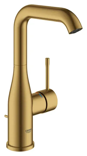 ברז רחצה בינוני מבית גרואה Grohe דגם Essence 24174GN1 בגימור זהב מט.