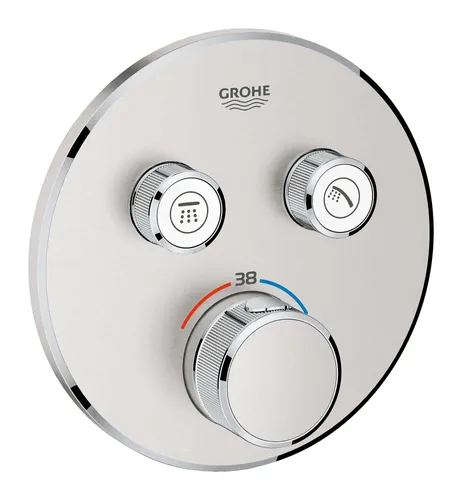 כיסוי 4 דרך SMARTCONTROL מבית גרואה Grohe בגימור ניקל מוברש, דגם 35600000 29119DC0.