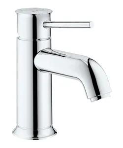 ברז רחצה נמוך גרואה BauClassic 32863000 ניקל כרום