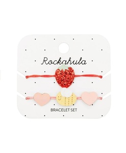 סט צמידים תות ודבורה Rockahula