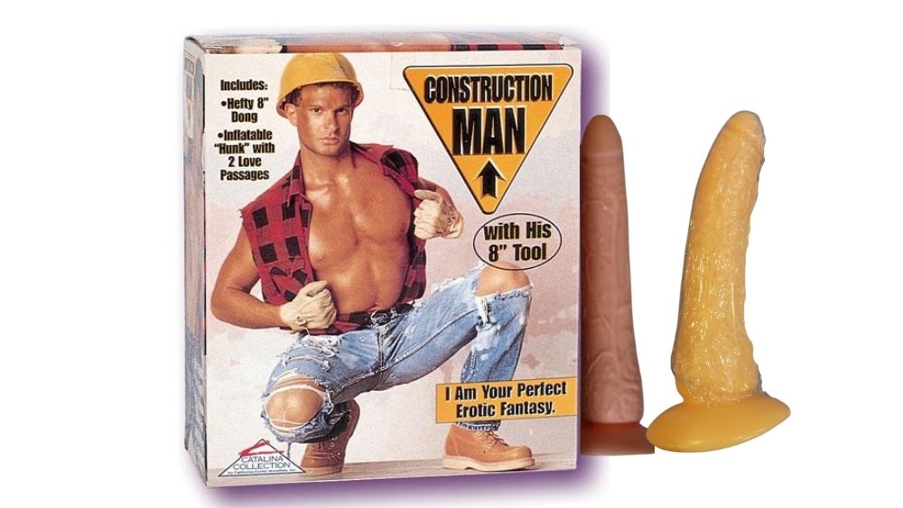 בובת מין גברית מתנפחת עם דילדו | California Exotics Constraction Man