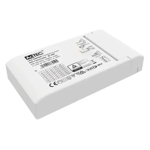 דרייבר לעמעום AcTEC מולטי זרם DALI DT6 עד 45 וואט 350-1050mA