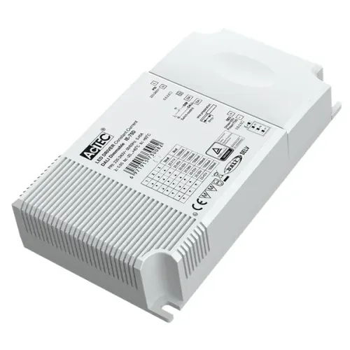 דרייבר לעמעום AcTEC מולטי זרם DALI DT6 עד 75 וואט, 1050-1600mA