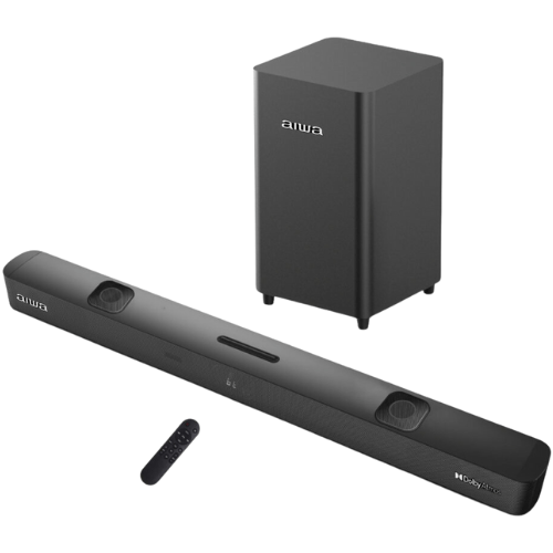 מקרן קול עם סאבוופר אלחוטי Aiwa ASB-255 500W Dolby Atmos 2.1.2